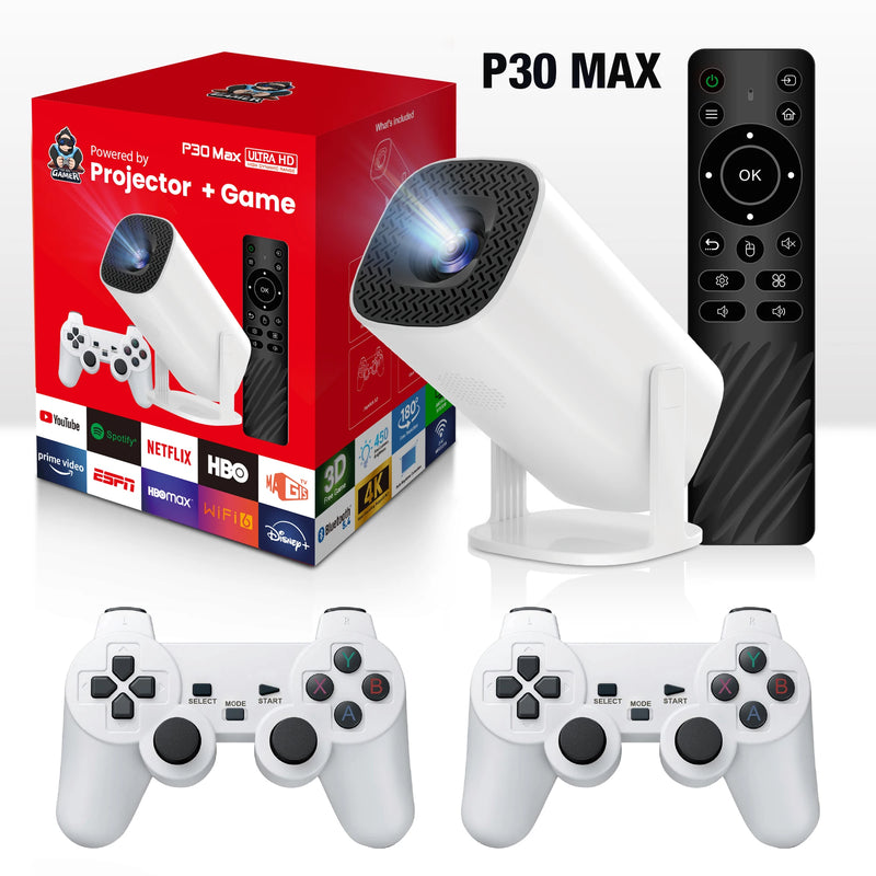 Projetor P30 Max Video Game Console