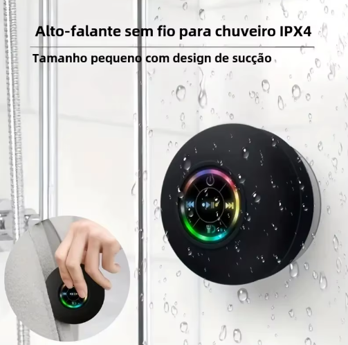 Mini Caixa de som Impermeável Bluetooth