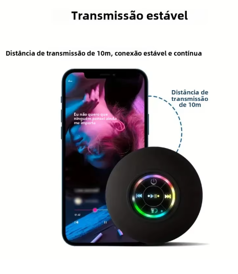 Mini Caixa de som Impermeável Bluetooth