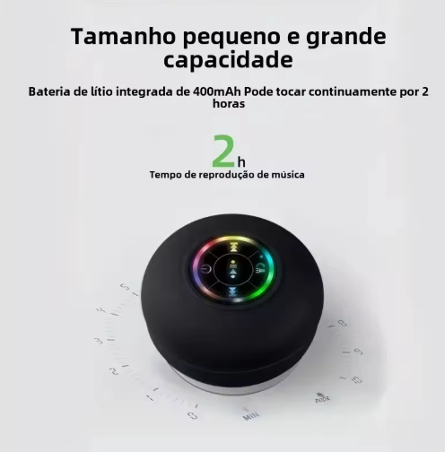 Mini Caixa de som Impermeável Bluetooth